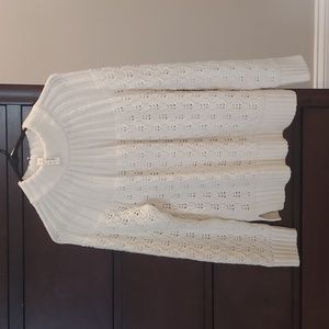 NWT Hannah Stitch Mix Mock Neck Pullover Size Small